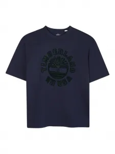 Футболка с логотипом Timberland Kids, синий