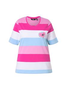 Футболка Ulla Popken, цвет magnolienrot