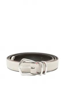 Замшевый ремень Eleventy, бежевый