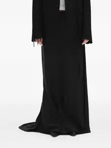 Юбка макси из шелка Eveline Ann Demeulemeester, черный