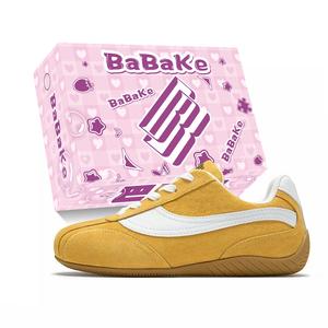 Babak Амортизирующие нескользящие износостойкие дышащие легкие низкие кеды унисекс желтый [Улучшенная упаковка премиум-класса], цвет Yellow[High-Quality Upgraded-Box]