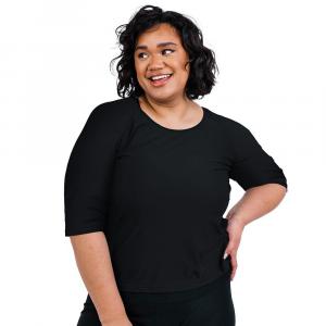 Женский топ для плавания Margaux свободного кроя Calypsa LLC, черный