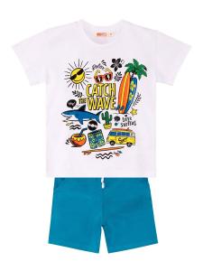 Спортивный костюм Denokids Vacation, белый