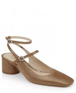 Вечерние туфли Keilani Maryjane Jewel Badgley Mischka, бежевый