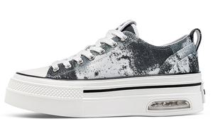 Стильные скейтерские туфли A.C. Lows'ink Color' для женщин с эффектом размытых чернил HART DAVIS