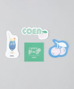 Набор из 4 наклеек Fuju Kissa Dope, изготовленных на заказ.