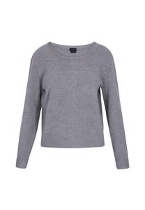 Вязаный кардиган DreiMaster Klassik, серый