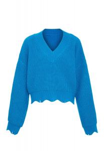 MYMO Свитер в синем цвете