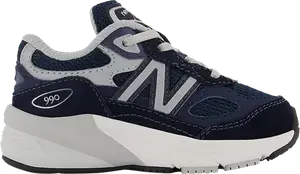 Кроссовки 990v6 Toddler Wide 'Navy', синий