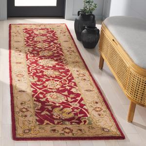 SAFAVIEH Antiquity Collection ковер-дорожка 69 x 366 см, Rust AT21A ручной работы традиционный восточный премиальный шерстяной