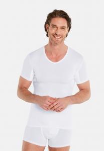 Базовый слой ANTI SCHWEISS MIT ZUSÄTZLICHER EINLAGE AM RÜCKEN FINN Design, белый