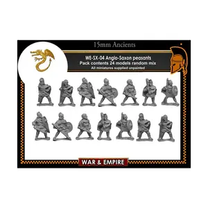 Крестьяне, War & Empire - Dark Ages Miniatures - Anglo-Saxon (15mm)