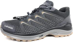 Мужские закрытые треккинговые и походные ботинки LOWA, Graphite Bronze.