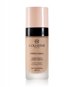 Жидкая основа Collistar Make-Up Impeccabile Long Wear Foundation Spf 15, Naturale Rosato, 30 ml