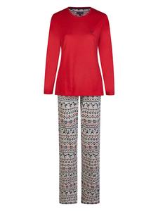 Happy Shorts Пижама серо-красного цвета