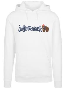 Толстовка F4NT4STIC Christmas Jingle Bear Rock, White