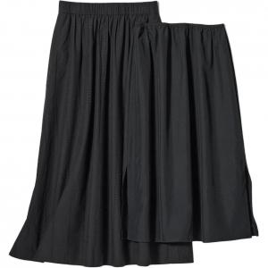 Повседневная длинная юбка Uniqlo, черный