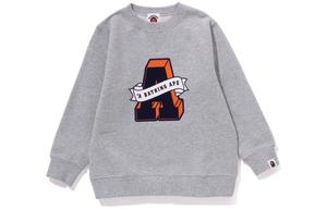 Детская толстовка A Bathing Ape, серый