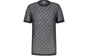 Ежеквартальные новинки Футболка мужская темно-синяя Dior, темно-синий