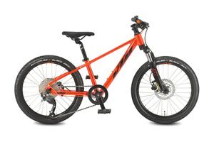 Горный велосипед KTM Wild Speed 20 - 20 дюймов - Diamant - 2023, цвет Orange|fire orange (black)
