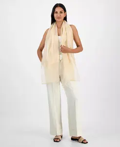 Женская вечерняя накидка из металлизированного органа Giani Bernini, коричневый/бежевый