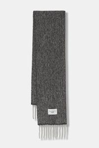 Шарф из шерсти Marc O'Polo, серый