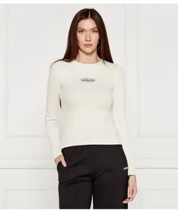 Вышитая блузка Slim fit Guess Jeans, белый