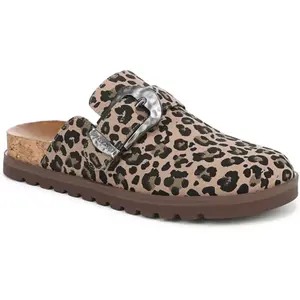 Женские сабо Sienna Blowfish Malibu, цвет leopard faux suede