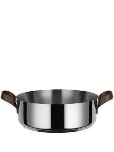 Кастрюля Edo Low Casserole (28 x 11.5 x 36 см) Alessi, серебристый