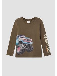 Футболка 8917_коричневого цвета s.Oliver