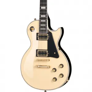 Электрогитара Epiphone Les Paul Custom Blackback GC-Exclusive, Antique Ivory