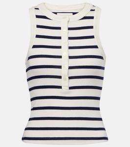 Капотен из хлопковой смеси в полоску Caralyn Citizens of Humanity, Azure Stripe