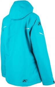 Женская зимняя куртка для снегохода KLIM Allure | Gore-Tex, утепленная|, Arctic Teal - High-rise