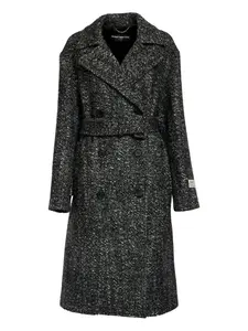 Двубортное пальто Moses Department 4, черный