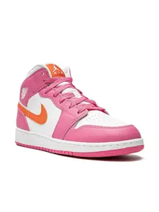 Кроссовки Air Jordan 1 Mid Pinksicle Jordan Kids, розовый