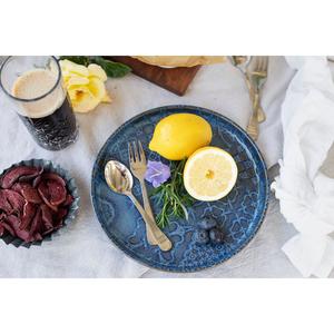 Набор посуды Сервиз Traditional Tiles с художественными узорами, 8 предметов, на 2 персоны Mäser, синий