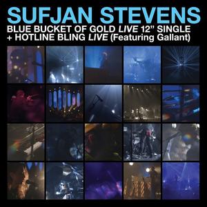 Виниловая пластинка LP Blue Bucket Of Gold / Hotline Bling [Black Friday Blue Vinyl] (12") - Sufjan Stevens, Gallant