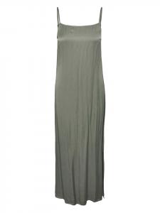 Длинное платье Pieces, хаки