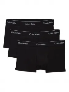 Боксеры с логотипом на поясе (упаковка из трёх штук) Calvin Klein Underwear, черный