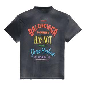 Футболка not been done t-shirt oversized 'black' Balenciaga, черный