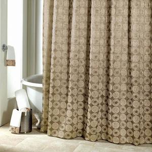 Тканевая занавеска для душа «Галактика», золотой