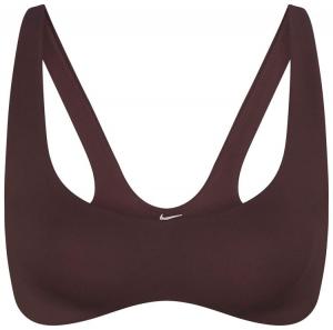 Бюстгальтер NikeSKIMS Matte Shaping Scoop Bra, коричневый