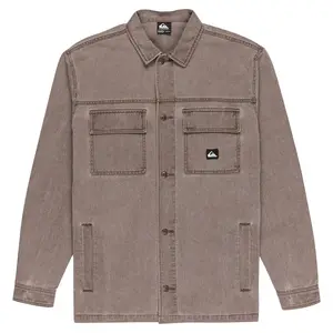 Рубашка Quiksilver Mohab Washed Twill, коричневый