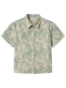 Рубашка name it, бежевый