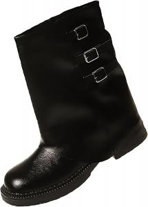 Женские ботфорты на высоком каблуке с квадратным носком, складным верхом, платформой и массивным каблуком с пряжкой, ботинки до середины голени Generic, Black