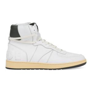 Белые высокие кроссовки Rhecess Rhude, белый