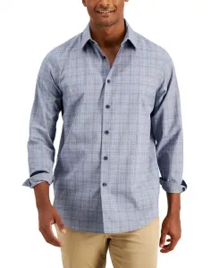 Мужская рубашка Pioloa в клетку Club Room, синий