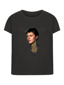 Футболка F4NT4STIC TV Times Pop Star David Bowie 1977, Black