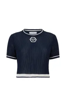 Футболка с логотипом Philipp Plein, синий