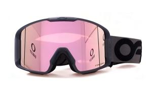 Ветрозащитные унисекс лыжные очки LINE MINER Oakley, золото